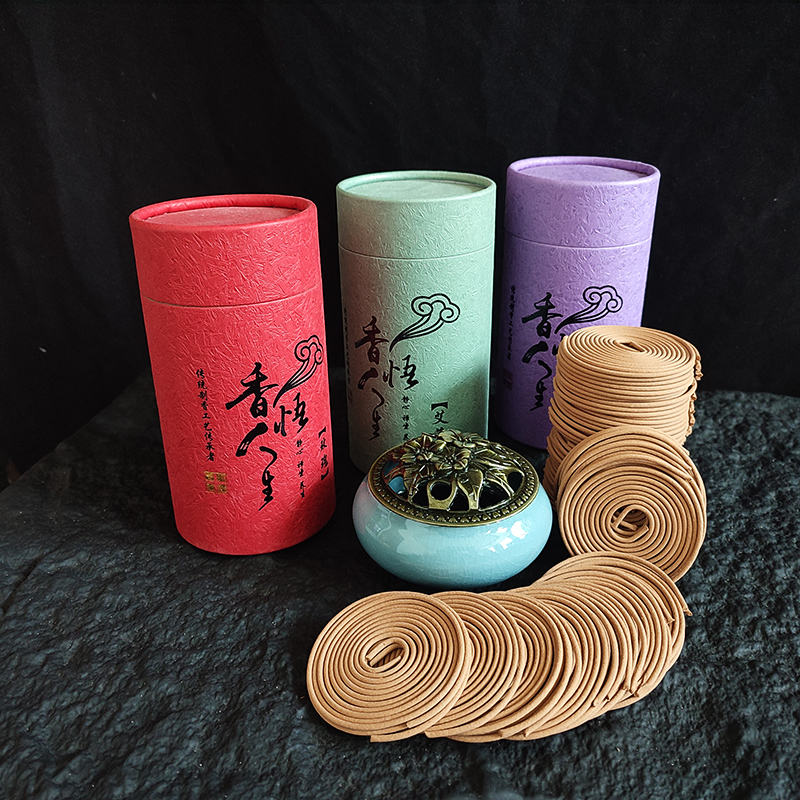 Home Fragrance Sachet - 120 Plate/box Natural Sandalwood Lavender Coil