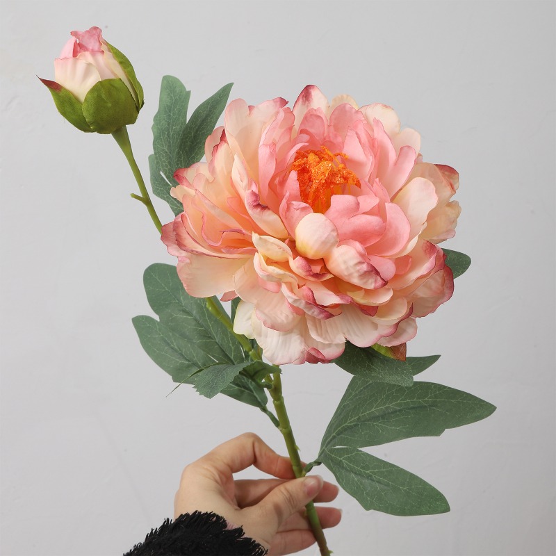 Home Fragrance Edg - 4 pieces of simulated peonies, 2