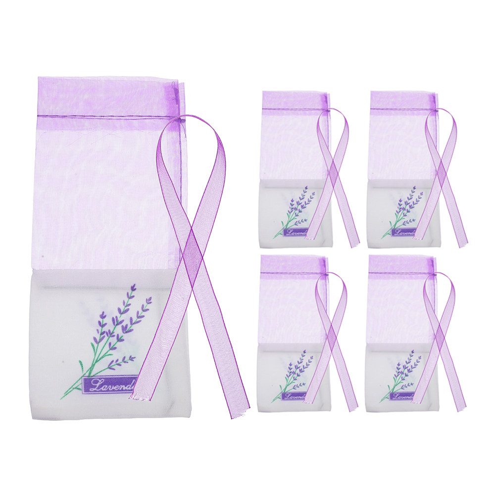 Home Fragrance Sachet - 5Pcs Lavender Sachet Bags Small Dried