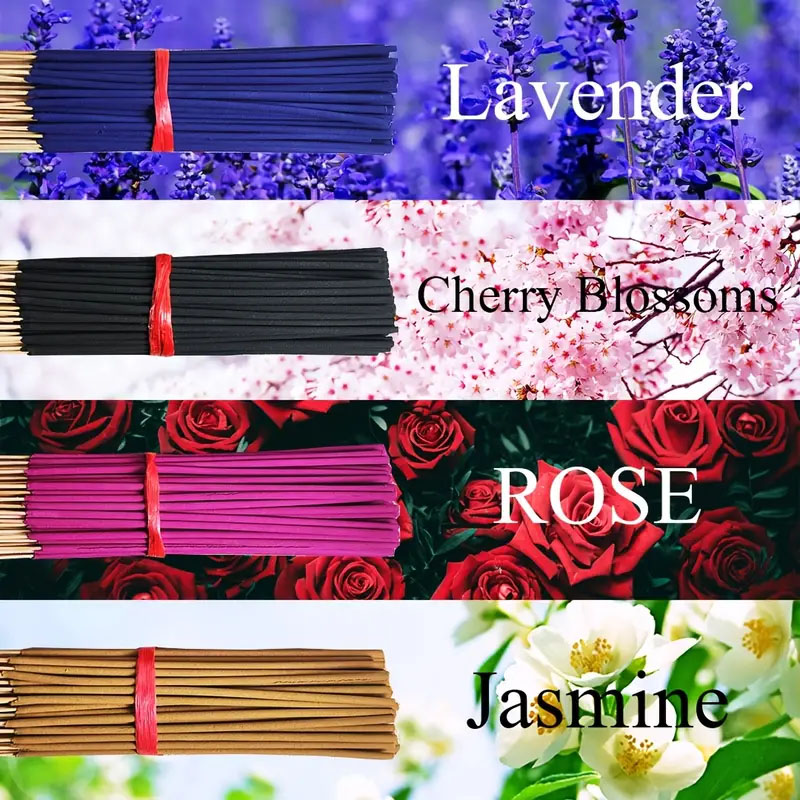 80/200 Natural Incense Sticks  - đánh giá và giá Home Fragrance Rose