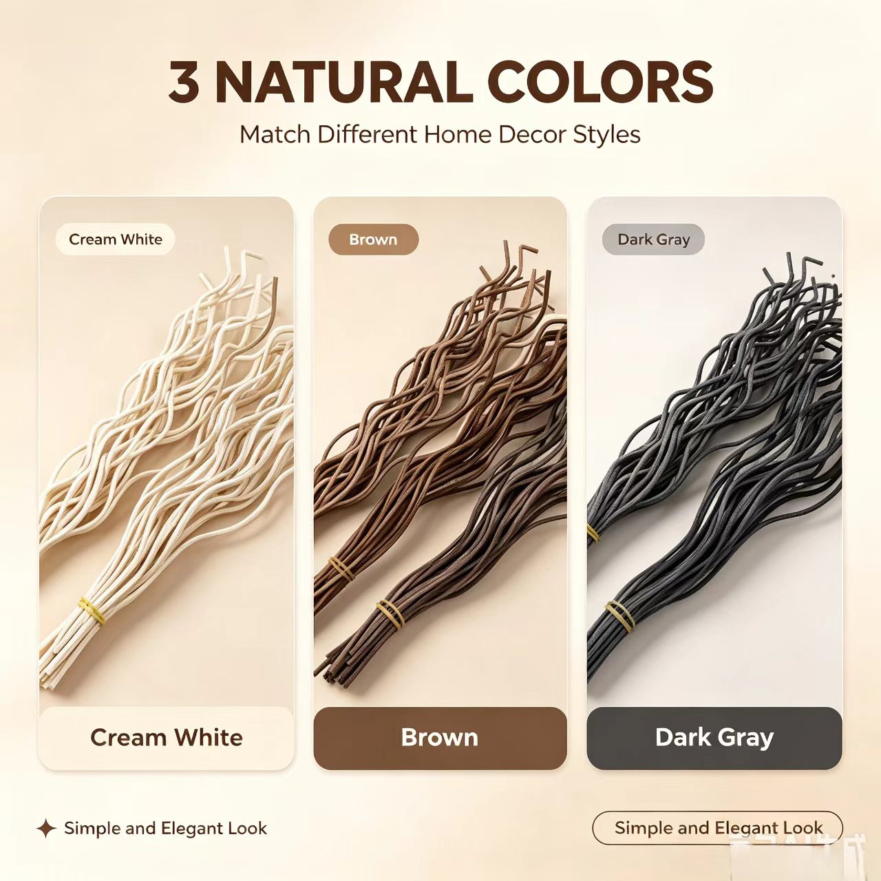 20Pcs Long Wavy Rattan Reed Di - đánh giá và giá Home Fragrance Items
