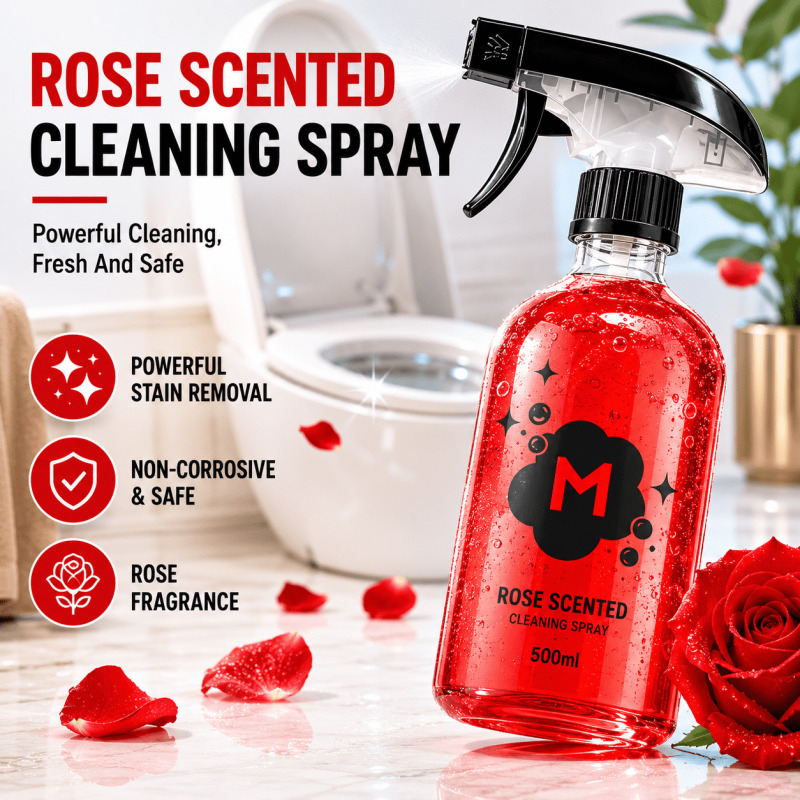 Toilet Cleaner Rose Fragrance  - đánh giá và giá Home Fragrance Rose