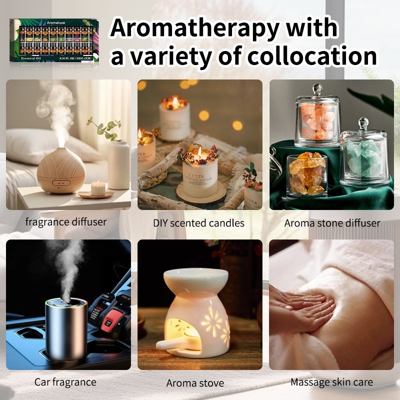 20 Kinds Aromatherapy Essentia - đánh giá và giá Home Fragrance Rose