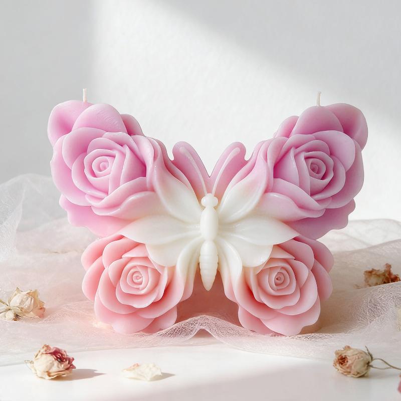 DIY Rose Butterfly Form Silico - đánh giá và giá Home Fragrance Rose