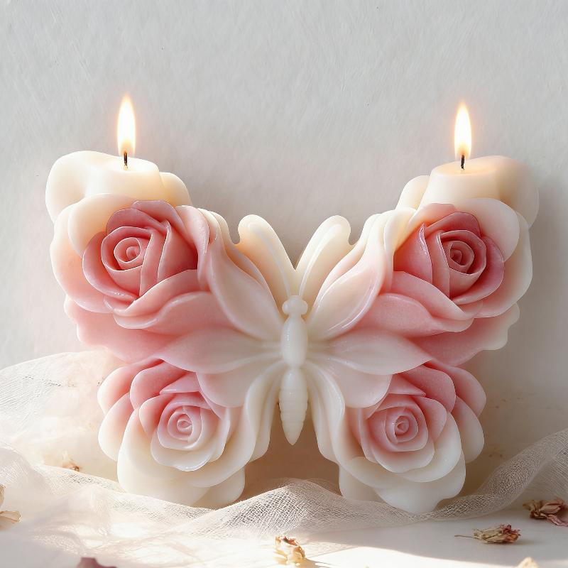 DIY Rose Butterfly Form Silico - đánh giá và giá Home Fragrance Rose