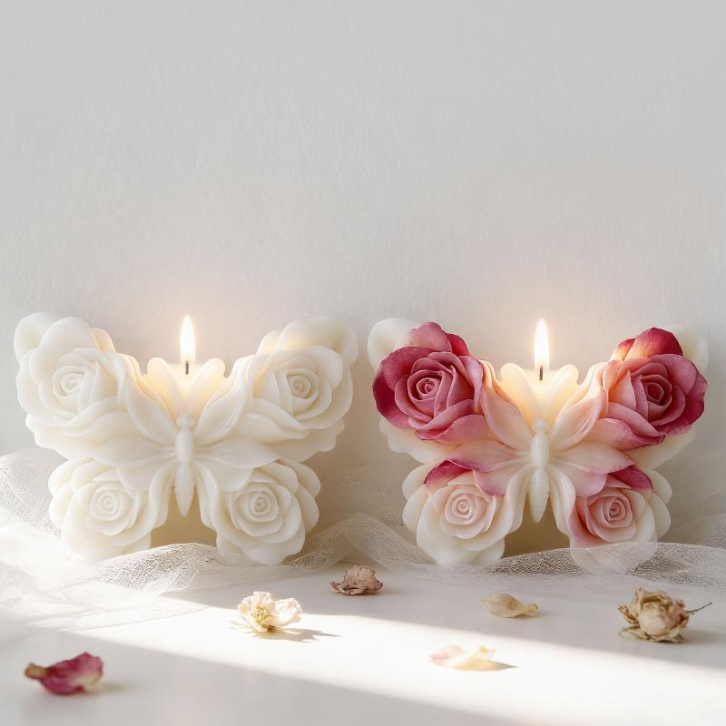 DIY Rose Butterfly Form Silico - đánh giá và giá Home Fragrance Rose