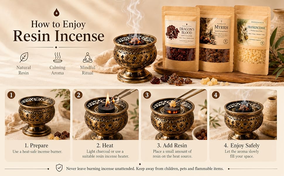 Natural Resin Incense Multi Ty - đánh giá và giá Home Fragrance Types